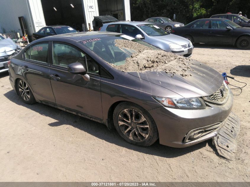2013 HONDA CIVIC SDN EX-L - 19XFB2F91DE014136