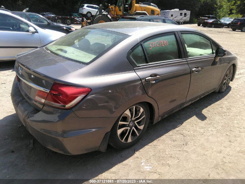 2013 HONDA CIVIC SDN EX-L - 19XFB2F91DE014136