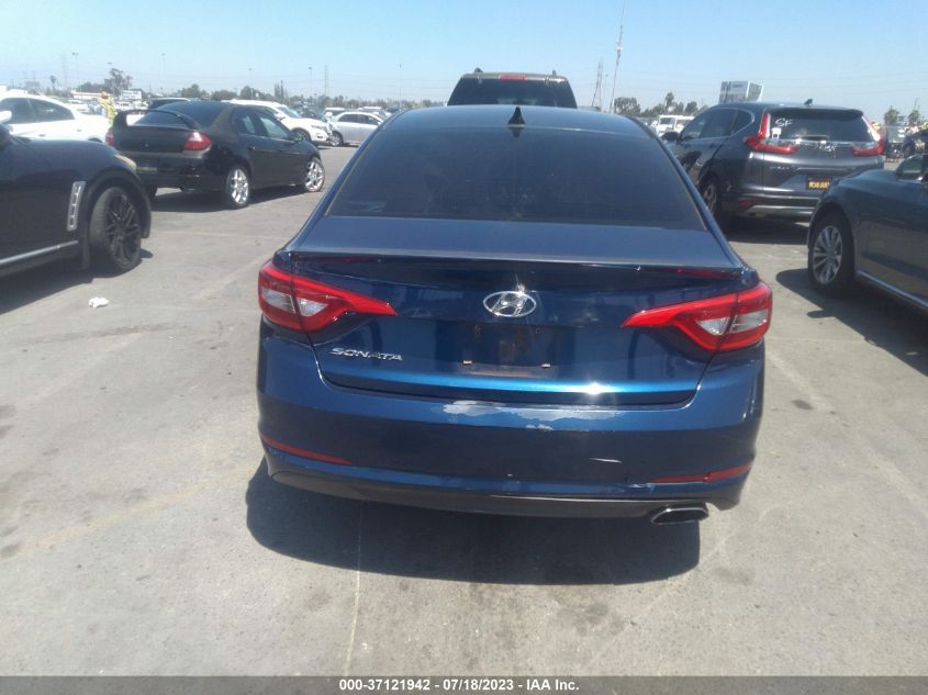 2016 HYUNDAI SONATA 2.4L SE - 5NPE24AF2GH302641