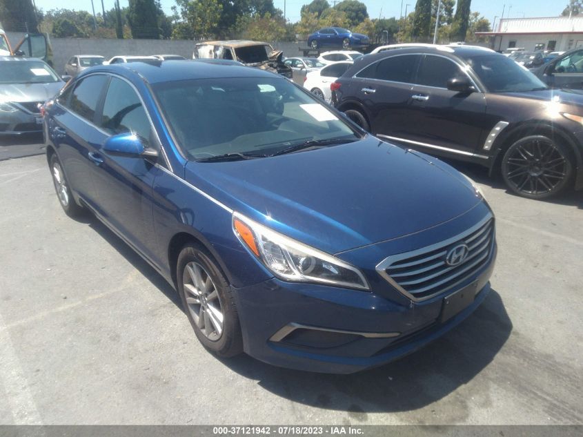 2016 HYUNDAI SONATA 2.4L SE - 5NPE24AF2GH302641