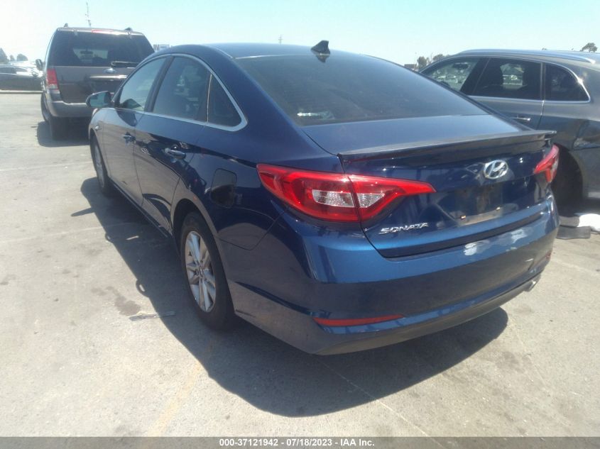 2016 HYUNDAI SONATA 2.4L SE - 5NPE24AF2GH302641