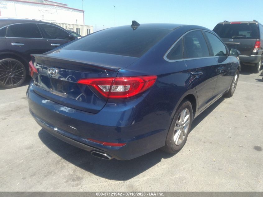 2016 HYUNDAI SONATA 2.4L SE - 5NPE24AF2GH302641