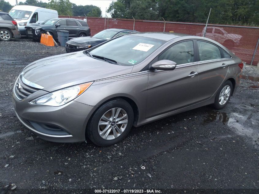 2014 HYUNDAI SONATA GLS - 5NPEB4AC9EH876298