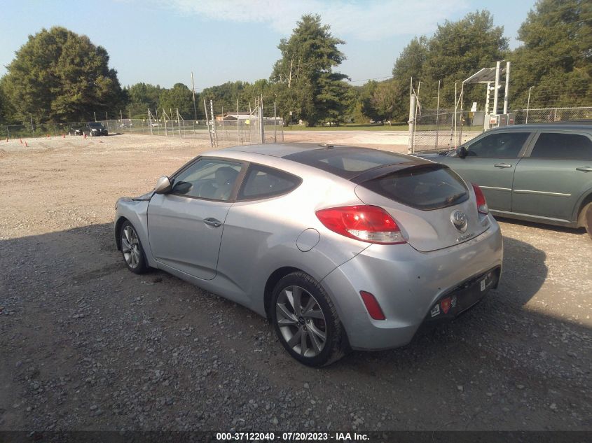 2016 HYUNDAI VELOSTER - KMHTC6AD8GU288292