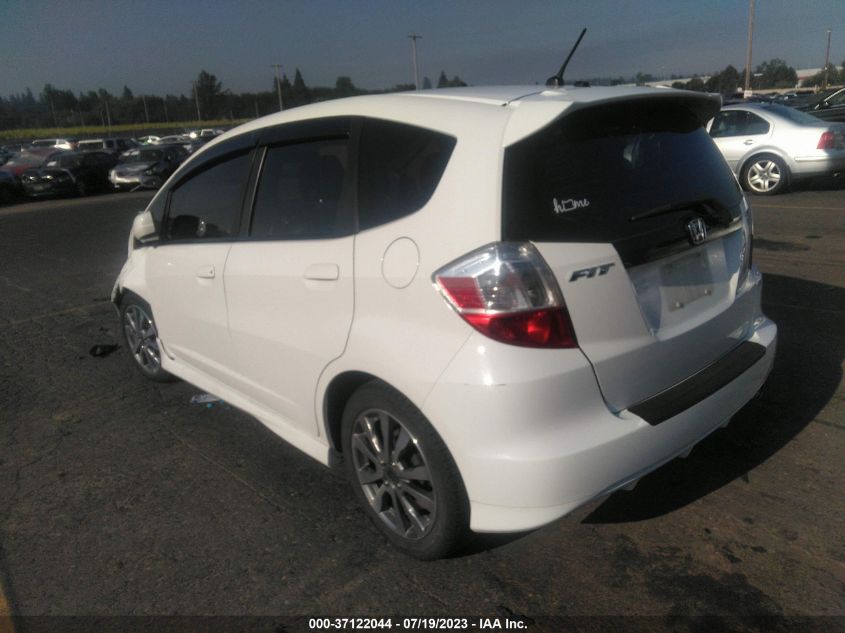 2013 HONDA FIT SPORT - JHMGE8H50DC062628