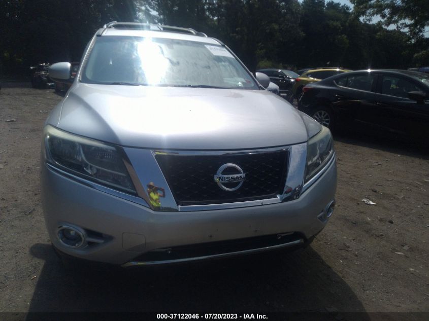 2014 NISSAN PATHFINDER SL - 5N1AR2MM1EC624894