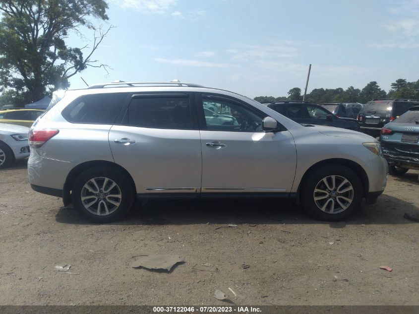 2014 NISSAN PATHFINDER SL - 5N1AR2MM1EC624894