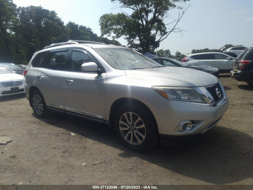 2014 NISSAN PATHFINDER SL - 5N1AR2MM1EC624894