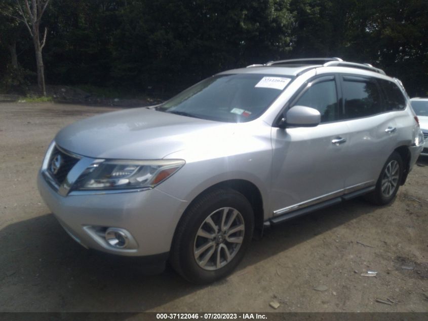 2014 NISSAN PATHFINDER SL - 5N1AR2MM1EC624894