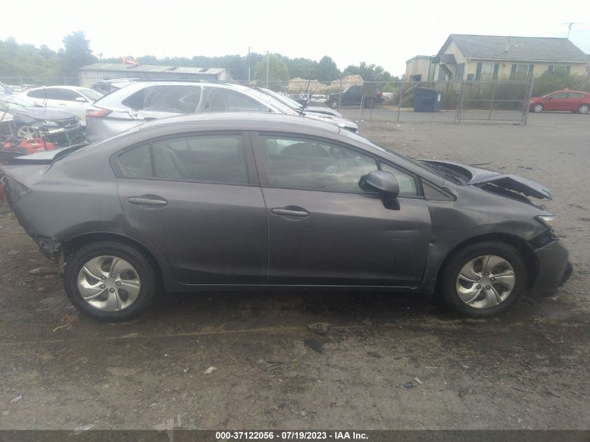2013 HONDA CIVIC SDN LX - 2HGFB2F58DH554442
