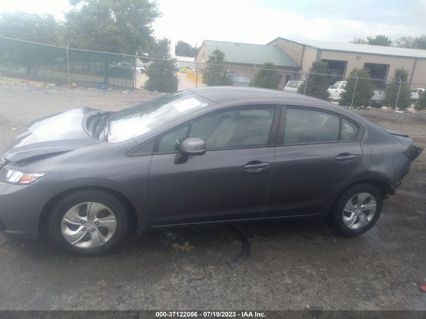 2013 HONDA CIVIC SDN LX - 2HGFB2F58DH554442