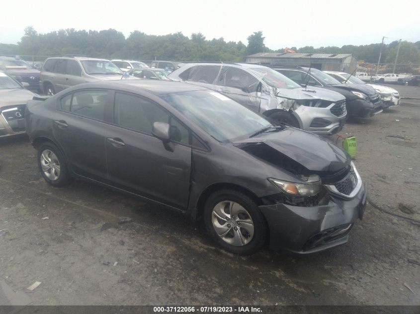 2013 HONDA CIVIC SDN LX - 2HGFB2F58DH554442