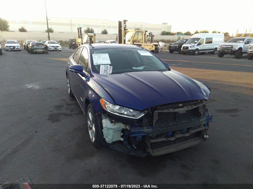 2013 FORD FUSION SE HYBRID - 3FA6P0LU6DR227404