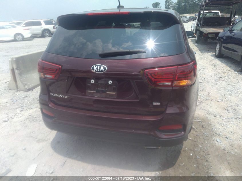 2019 KIA SORENTO LX - 5XYPG4A37KG559987