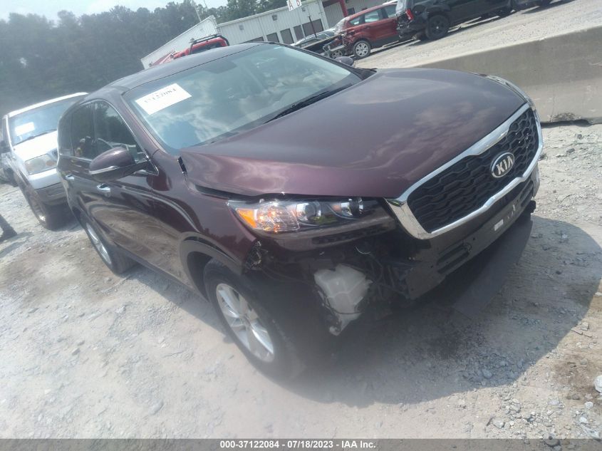 2019 KIA SORENTO LX - 5XYPG4A37KG559987