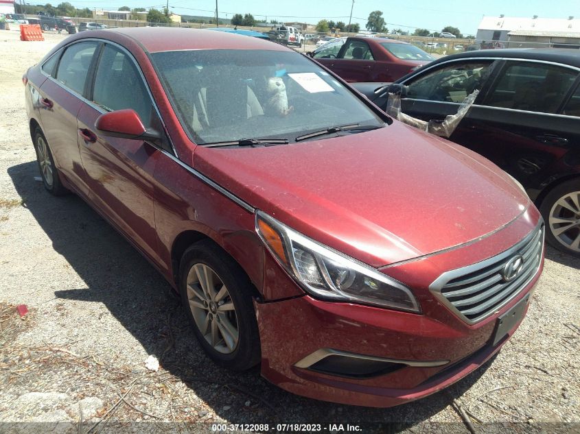 2016 HYUNDAI SONATA 2.4L SE - 5NPE24AF9GH363601