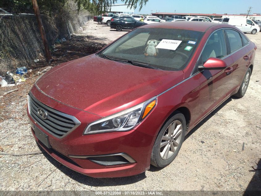 2016 HYUNDAI SONATA 2.4L SE - 5NPE24AF9GH363601