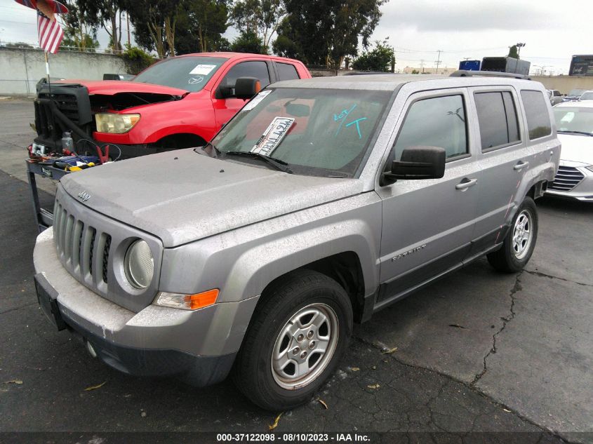 2016 JEEP PATRIOT SPORT - 1C4NJPBB2GD562902