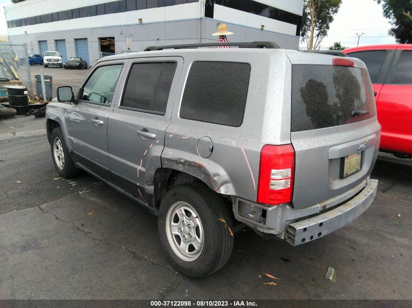 2016 JEEP PATRIOT SPORT - 1C4NJPBB2GD562902