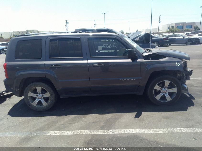2017 JEEP PATRIOT HIGH ALTITUDE - 1C4NJPFA9HD166453