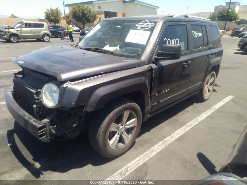 2017 JEEP PATRIOT HIGH ALTITUDE - 1C4NJPFA9HD166453