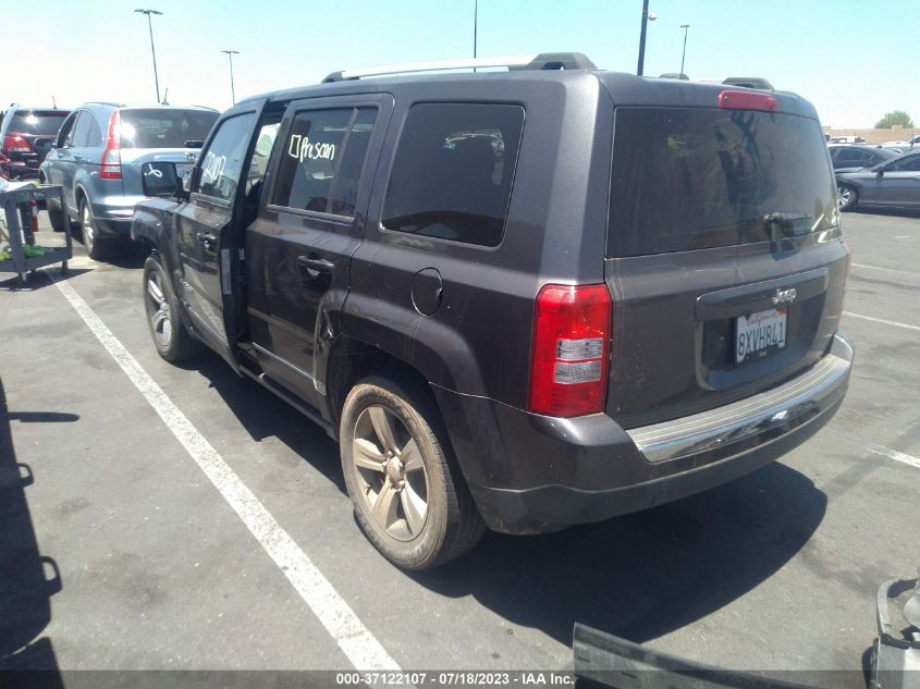 2017 JEEP PATRIOT HIGH ALTITUDE - 1C4NJPFA9HD166453