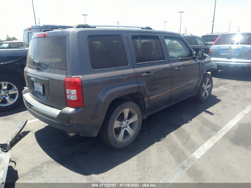 2017 JEEP PATRIOT HIGH ALTITUDE - 1C4NJPFA9HD166453