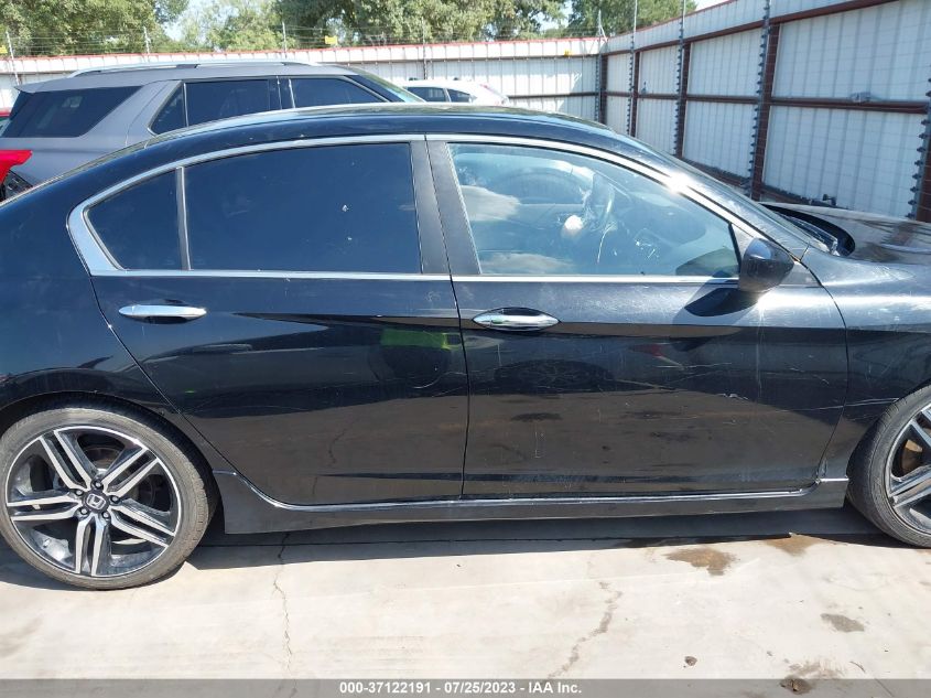 2016 HONDA ACCORD SEDAN SPORT - 1HGCR2F50GA019154