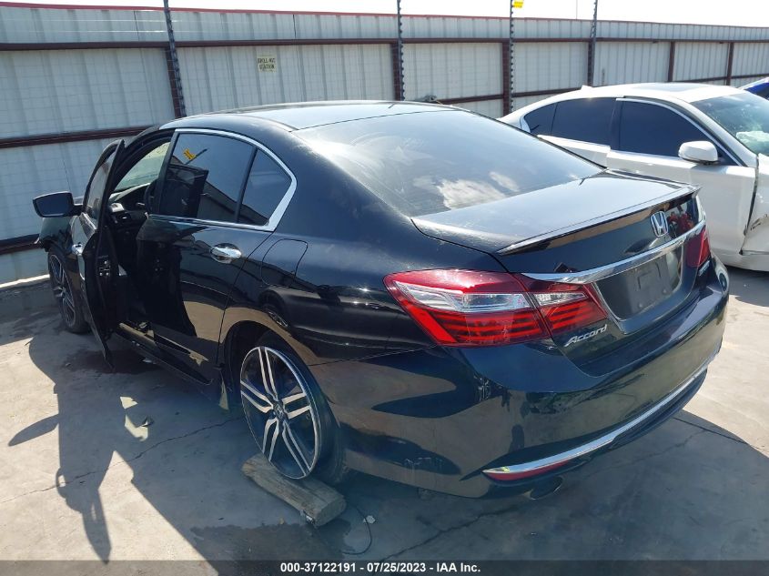 2016 HONDA ACCORD SEDAN SPORT - 1HGCR2F50GA019154