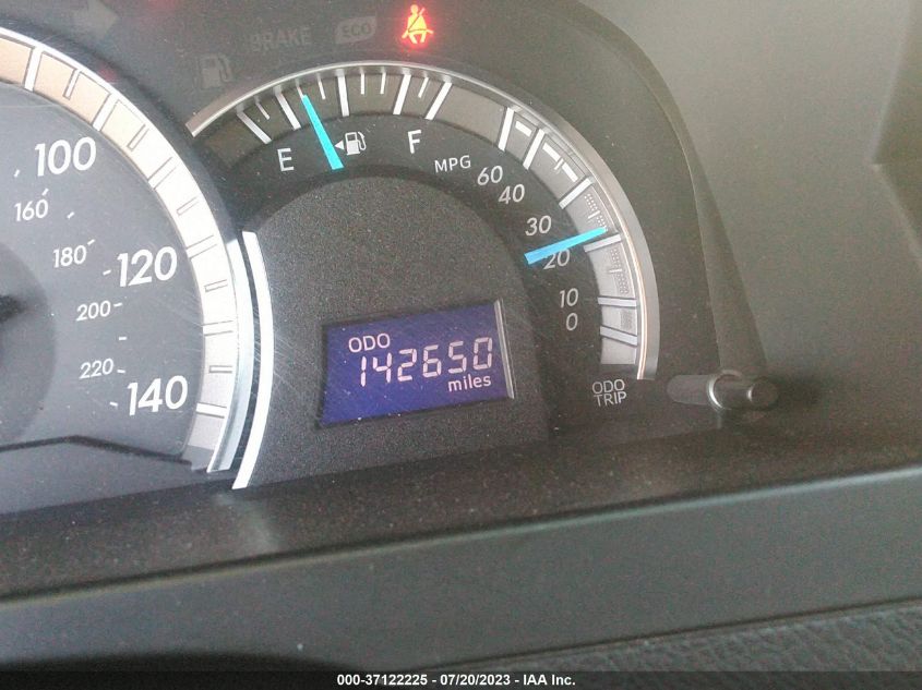 2013 TOYOTA CAMRY L/LE/SE/XLE - 4T1BF1FKXDU722219