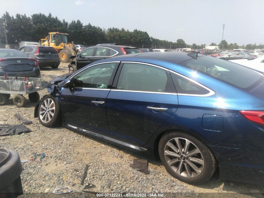 2016 HYUNDAI SONATA 2.4L LIMITED - 5NPE34AF5GH313047