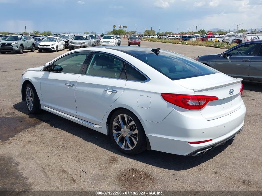 2015 HYUNDAI SONATA 2.0T LIMITED - 5NPE34ABXFH255870