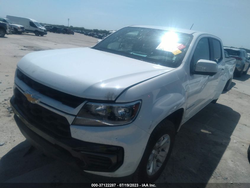 2021 CHEVROLET COLORADO 4WD LT - 1GCGTCEN2M1267328