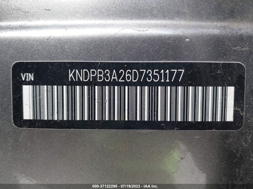 2013 KIA SPORTAGE LX - KNDPB3A26D7351177