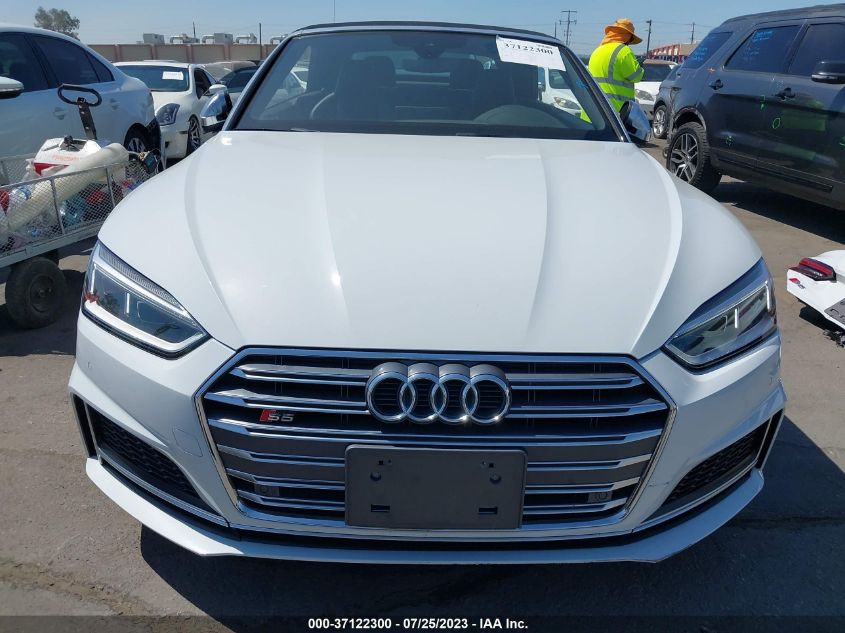 2018 AUDI S5 CABRIOLET PREMIUM PLUS - WAUY4GF53JN013507