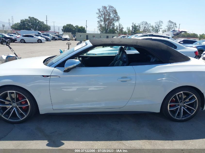 2018 AUDI S5 CABRIOLET PREMIUM PLUS - WAUY4GF53JN013507