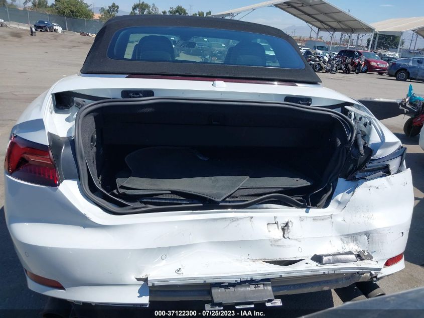 2018 AUDI S5 CABRIOLET PREMIUM PLUS - WAUY4GF53JN013507