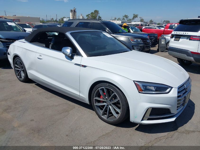 2018 AUDI S5 CABRIOLET PREMIUM PLUS - WAUY4GF53JN013507