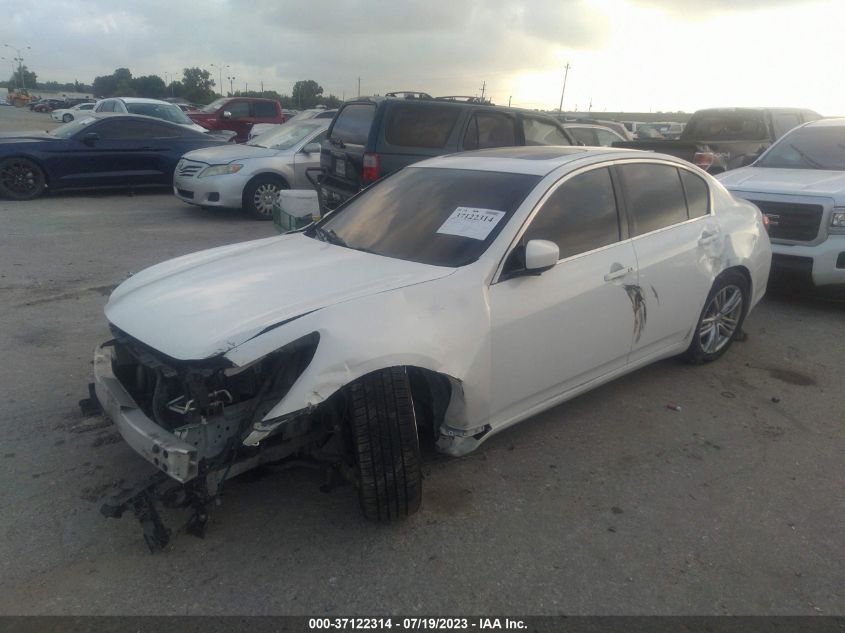2013 INFINITI G37 SEDAN JOURNEY JN1CV6AP8DM719009