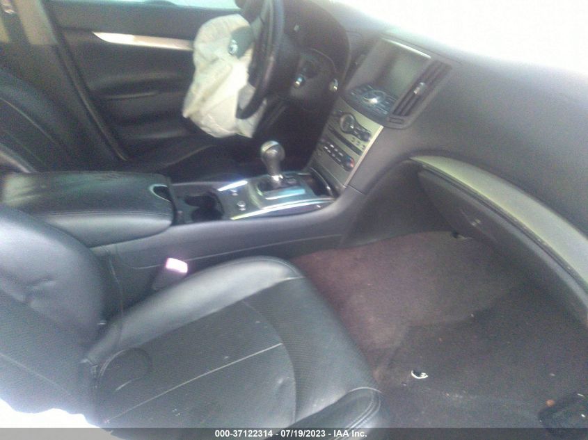 2013 INFINITI G37 SEDAN JOURNEY JN1CV6AP8DM719009