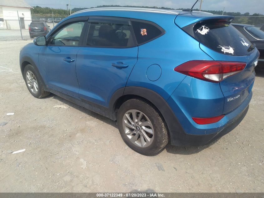 2016 HYUNDAI TUCSON LIMITED/SPORT AND ECO/SE - KM8J33A40GU120801