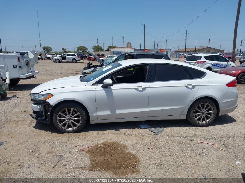 2017 FORD FUSION SE - 3FA6P0H73HR135854