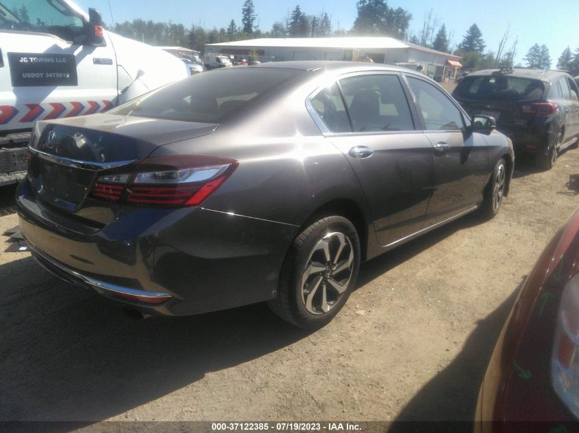 2017 HONDA ACCORD SEDAN EX-L - 1HGCR2F86HA180605