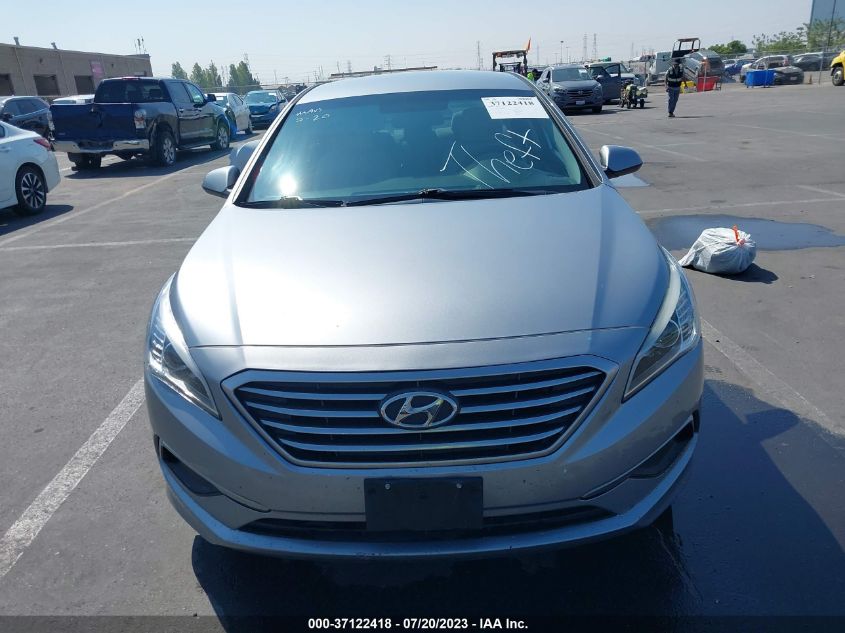 2016 HYUNDAI SONATA 2.4L - 5NPE24AFXGH418881