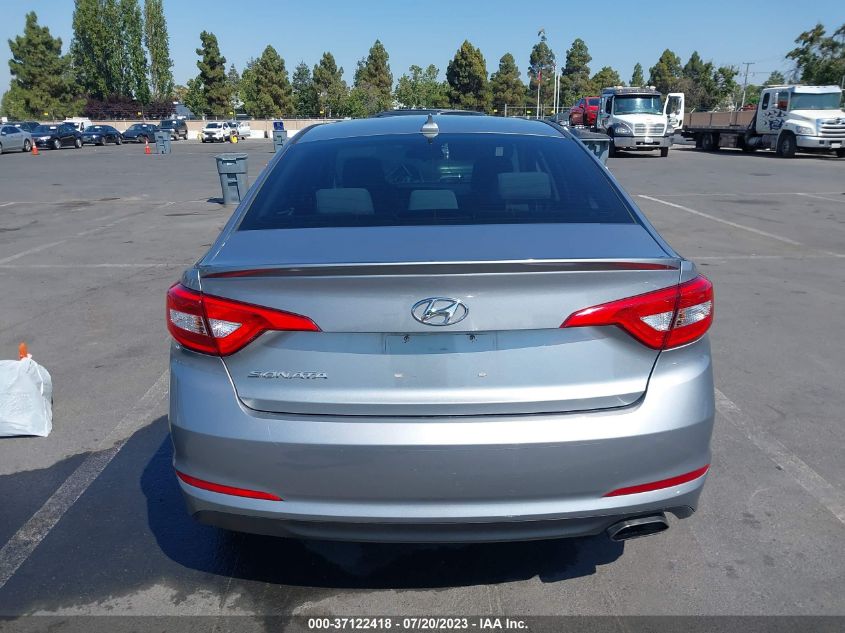 2016 HYUNDAI SONATA 2.4L - 5NPE24AFXGH418881