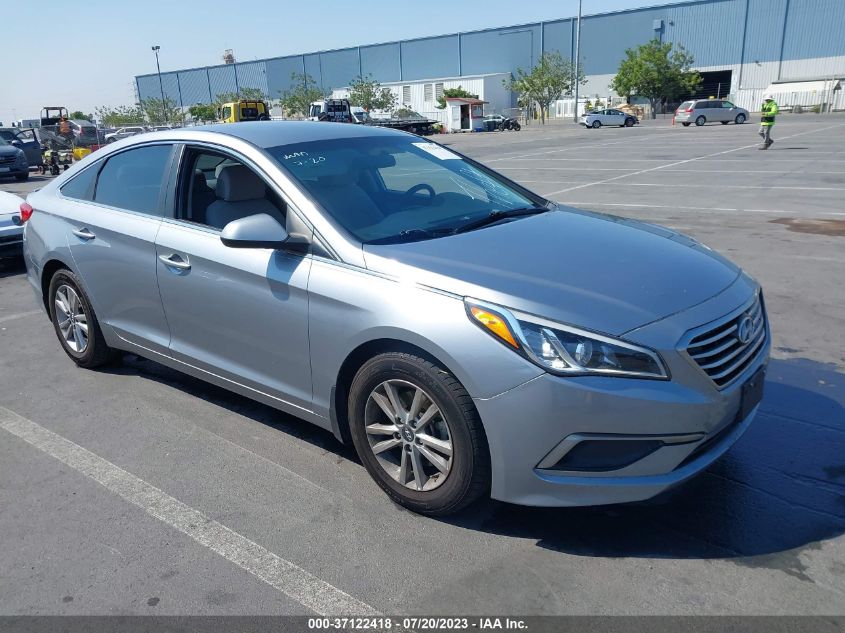 2016 HYUNDAI SONATA 2.4L - 5NPE24AFXGH418881