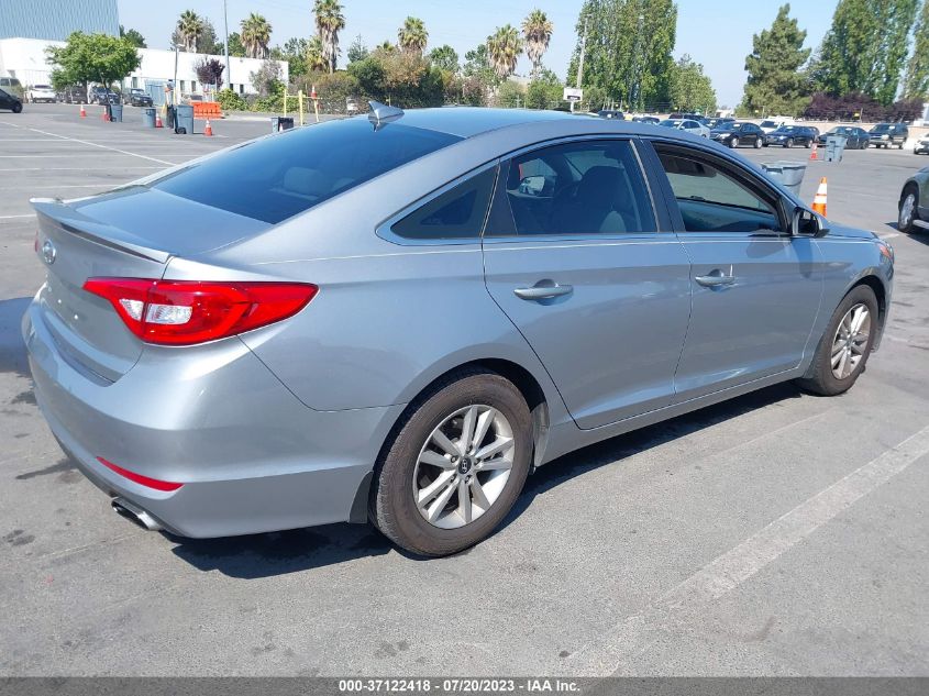 2016 HYUNDAI SONATA 2.4L - 5NPE24AFXGH418881