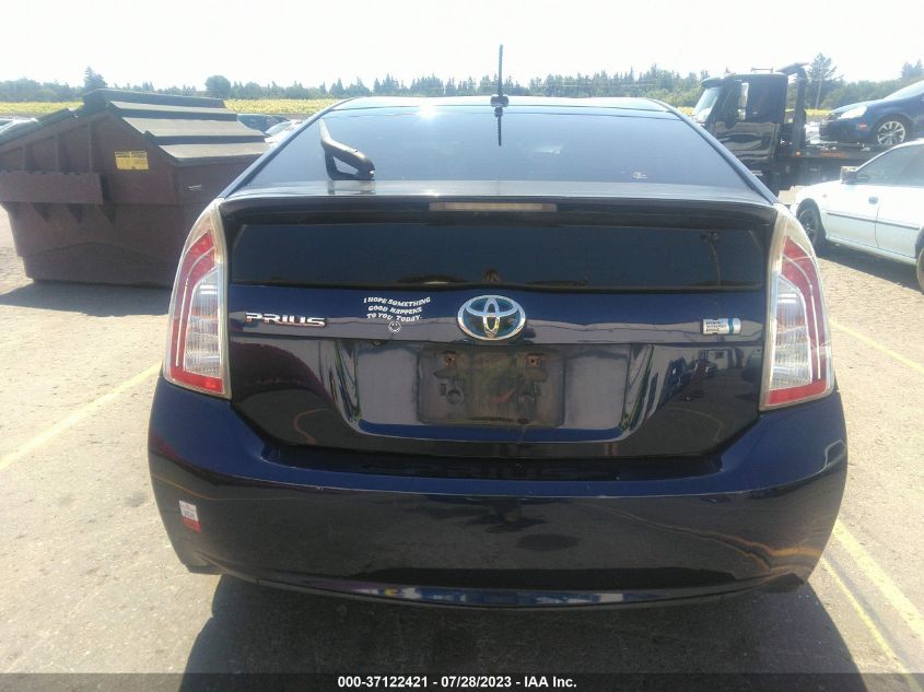 2013 TOYOTA PRIUS ONE/TWO/THREE/FOUR/FIVE - JTDKN3DU6D1618559