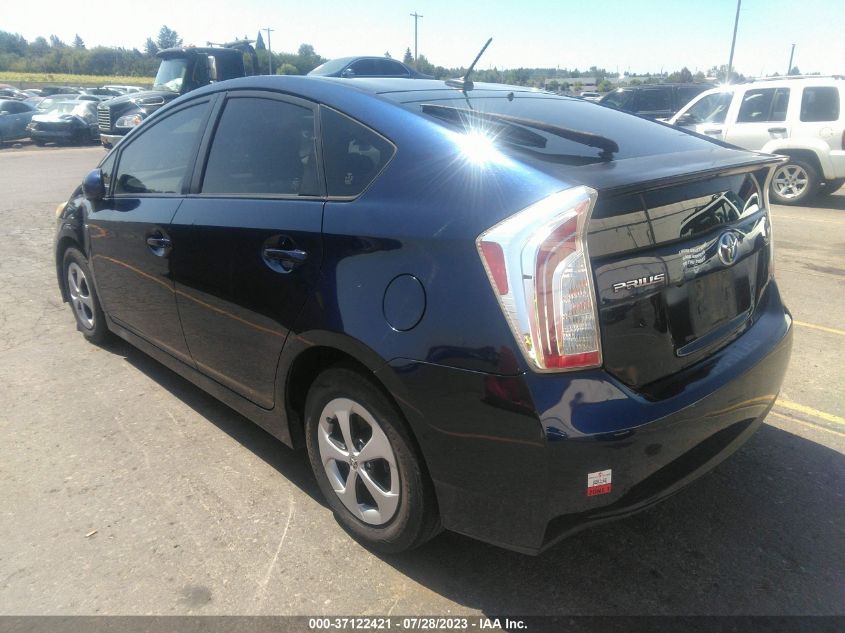 2013 TOYOTA PRIUS ONE/TWO/THREE/FOUR/FIVE - JTDKN3DU6D1618559