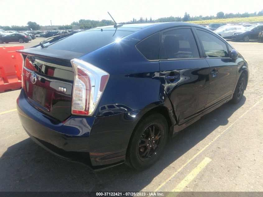 2013 TOYOTA PRIUS ONE/TWO/THREE/FOUR/FIVE - JTDKN3DU6D1618559